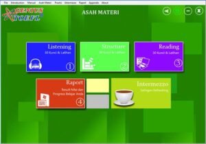 software belajar soal tes toefl