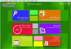 software belajar soal tes toefl