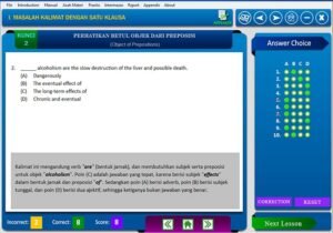 software belajar soal tes toefl Structure