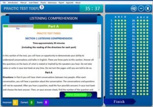 software belajar soal tes toefl tryout