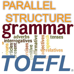 paralel structure grammar bahasa inggris soal tes toefl