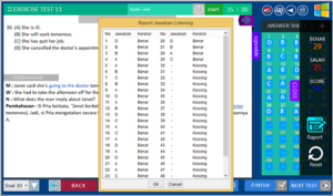 halaman latihan tes raport genius toefl-k