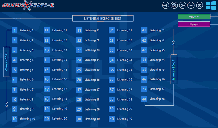 48 tes ielts dan petunjuk tes listening ielts