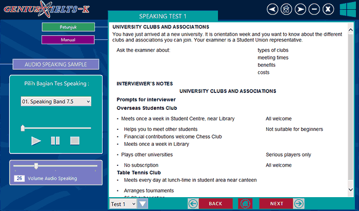 audio speaking dan soal speaking ielts part 1 2 3 band 7,8,9